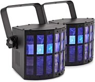Gear4music Cluster Mini Derby Lampen, Set van 2