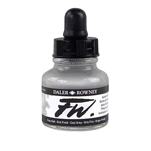Daler Rowney FW Acrylverf - 29.5ml - Cool Grey