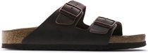Birkenstock Arizona Pantoufles Habana Nubuck Coupe Regular | Marron | Taille 36