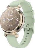 By Qubix Qubix Siliconen bandje Lichtgroen Geschikt voor Garmin Lily 2