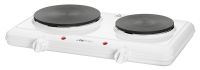 Clatronic DKP 3583 - Plaque de cuisson - Modèle de table - Blanc