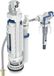 Geberit – Mécanisme de chasse d'eau complet Type 290-383 – Commande double touche – Système d'alimentation universelle – Volume réglable 2-9l