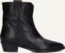Notre-V 39445 Laarzen - Leer - Dames - Zwart - Maat 39