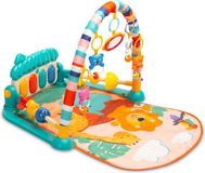 Turquoise Zoo Tapis de jeu éducatif
