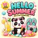 Hello Summer Hello Summer Coloring Book for Adults and Teens