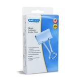 Rapesco 1490 19 mm Papierklemmen, Poederblauw, Verpakking van 80
