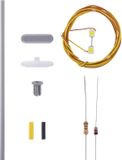 Viessmann Modelltechnik H0 Perronlantaarn Dubbel Bouwpakket 6726