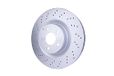 HELLA 8DD 355 128-931 Remschijf - 54764PRO_HC - High carbon - Gecoat