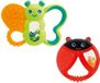 Gryzak Chicco Teething Ring Funny Relax 6M+ Groen;Rood