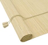 vidaXL Rolgordijn Naturel 50 x 160 cm Bamboe