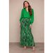 Freebird Cyrus Skirt Pop Green