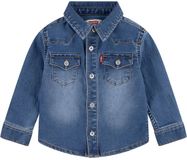 Levi's Kids My First Barstow Overhemd Lange Mouwen Blauw 18 Months Jongens