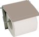 MSV Toiletrolhouder Taupe – Praktische Toiletpapierhouder en WC-Papierhouder – WC Papier Dispenser 13x15x11,5 cm