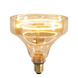 Lucide GO150 - Filament lamp - Ø 15 cm - LED Dimbaar - E27 - 1x4W 2200K - Amber