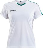 Craft Progress Contrast Shirt Korte Mouw Kinderen - Wit / Groen