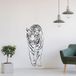 Icecat Sticker Mural - Tigre - 227x479 Cm - Noir