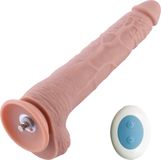 Hismith Dildo Vibrerend inclusief Afstandsbediening 28 CM KlicLok Nude