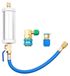 Injecteur d'huile clim - Kit de remplissage R134a 60 ml - Laiton - Colorant pour détection de fuites