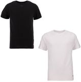 Levi's Kids T-shirt Met Korte Mouwen 2 Eenheden Wit, Zwart 5 Years Jongens, Meisjes