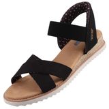 Skechers Slip-Ins Bobs Desert Kiss - Golden Lily Damessandaal Zwart