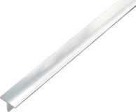 Alberts 499327 T-profiel | aluminium, chroom-look | 1000 x 15 x 15 mm | set van 3