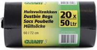Cleany Vuilniszakken 50 Liter 60/72cm 15 stuks