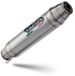 GPR Exhaust Systems Deeptone Inox Polaris Rzr 200 2022-2024 Round Homologué Système d'échappement complet Argent
