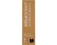Edu3 Edugreen Jumbo Kleurpotloden, Zwart, 5 mm Vulling, 10 Stuks