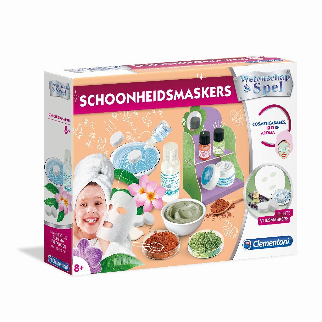 Clementoni Wetenschap & Spel - Gezichtsmaskers Maken