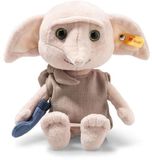 Steiff Dobby Knuffel, Harry Potter, schattig pluche dier met kunststof ogen, kinderen, jongens en meisjes, vrienden, 26 cm, meerkleurig, 024207
