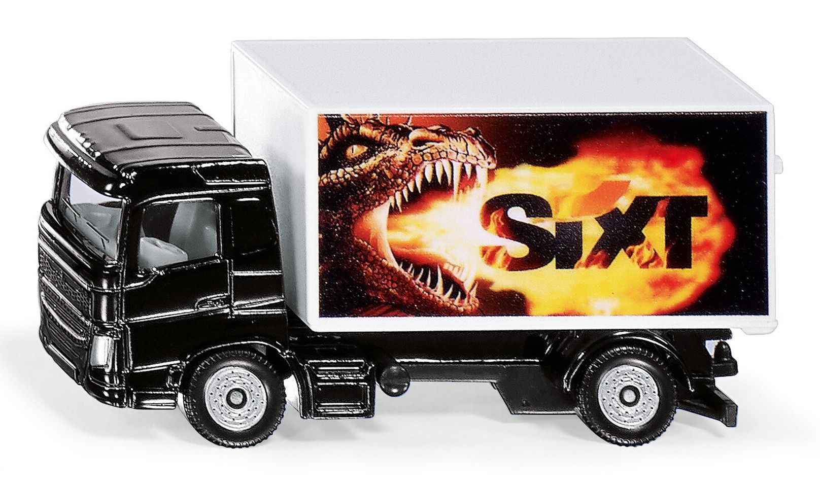 Siku 1107 Vrachtwagen Sixt - Speelgoedvrachtwagen - Metaal/Kunststof - Zwart/Wit - 3+ jaar