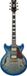 Ibanez Artcore AM93QA-JBB Jet Blue Burst - Elektrische gitaar