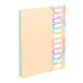 Viquel Documentenmap A4 met 12 vakken Rainbow Pastel beige