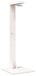 Douche extérieure 210 cm pin massif et acier inoxydable blanc