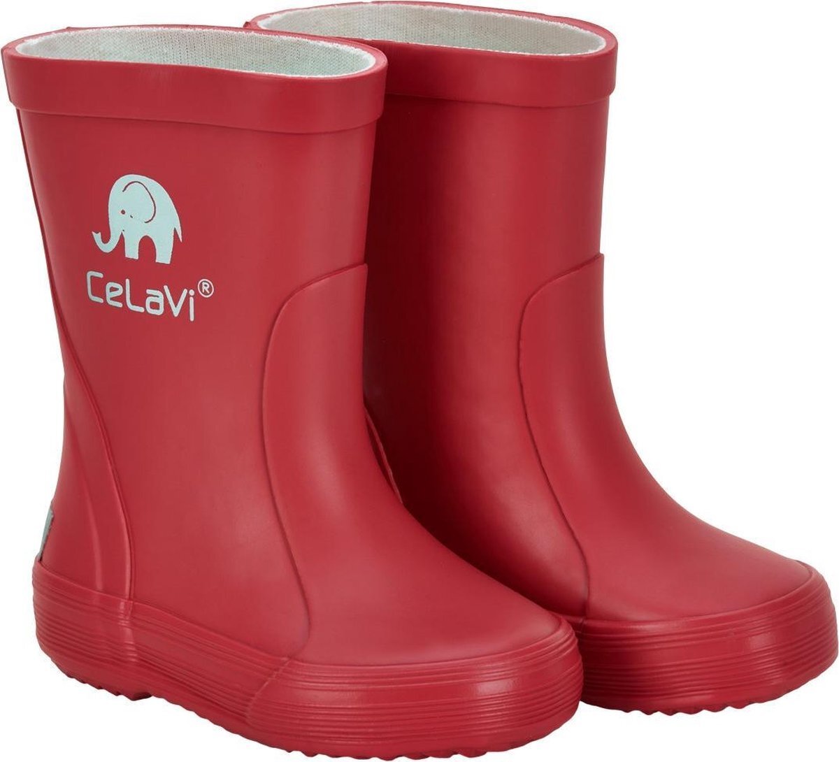 CELAVI regenlaarzen Wellies junior rubber bordeaux