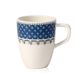 Villeroy & Boch Casale Blu Espressokop 0,10l Blauw/Wit Porselein