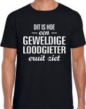Bellatio Decorations Shoppartners Bv Dit is hoe een geweldige loodgieter eruit ziet cadeau t-shirt zwart - heren - S