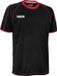 Derbystar Kleding Shirt Energy Zwart/Rood S Katoen Unisex Volleybal