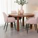 LABEL51 Elly Eetkamertafel - Bruin - Hout - 140 cm - Rond