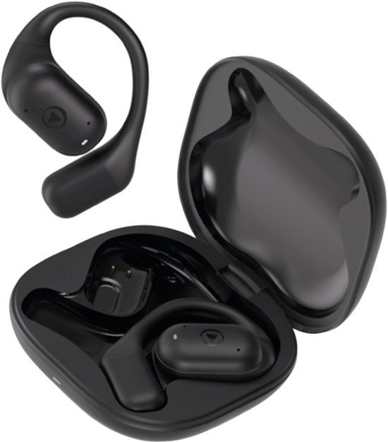 FORCE CASE Force Play Draadloze In-Ear hoofdtelefoon AirSport met actieve ruisonderdrukking Zwart