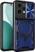 Techsuit Hoesje geschikt voor Oppo Reno14 - CamGuard Pro Back Cover - Blauw