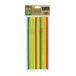 Tessera Bio Products Q0621C4MFSC flexibel papieren rietjes in 5 kleuren, 0,6 cm diameter, 21 cm lengte, 25 stuks