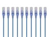 Monoprice 15162 netwerkkabel Blauw 2,13 m Cat6a
