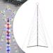 vidaXL LED-kerstboom 615 LEDs Kleurrijk 404,5 cm
