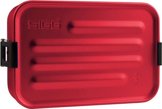 SIGG Metal Food Box Plus Small - Red - Aluminium - 1.3L