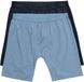 JP 1880 Heren Longpants FLEXNAMIC® Homewear Set van 2 OEKO-TEX Onderbroek Rookblauw Maat L