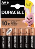 Duracell Basic AA / LR6 Alkaline Batterij 6 Stuks
