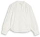 Tom Tailor - Losvallende blouse met borduursel - Maat 44 - White
