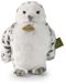 Rappa ECO Sneeuwuil knuffel met roterend hoofd 28 cm