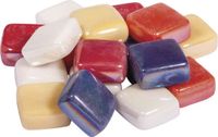 Rayher hobby Mozaïeksteentjes Silky Glass - Multi - 500 stuks